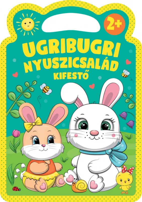 Szuper ajánlat Ugribugri nyuszicsalád kifestő