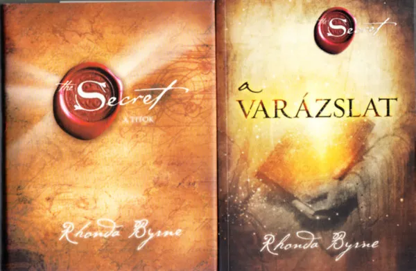 2 db Rhonda Byrne ezoterikus könyv: A Titok - The Secret + A varázslat Korlátozott ajánlat