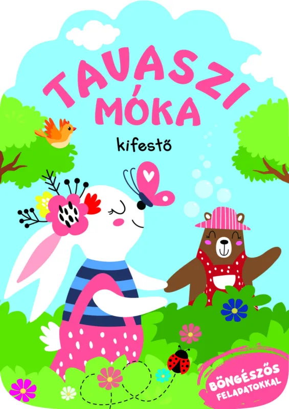 Tavaszi móka kifestő Biztonságos fizetés