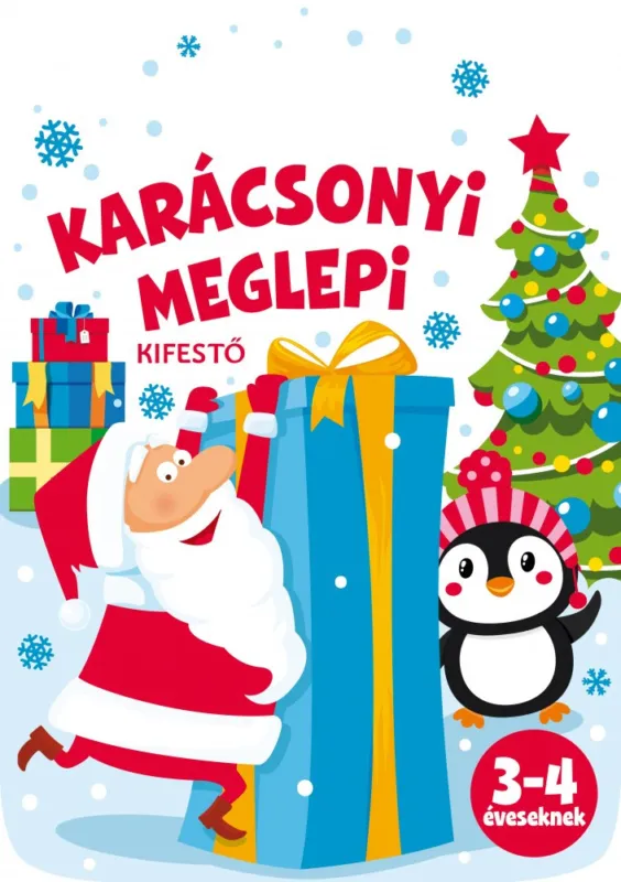 Vásárlói kedvenc Karácsonyi meglepi - kifestő