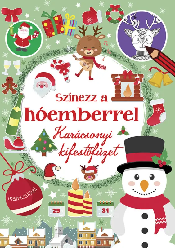 Napraforgó Színezz a Hóemberrel - kifestőfüzet Ajánlat
