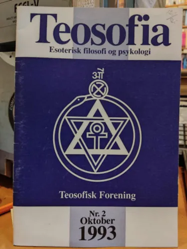 Teosofia - Esoterisk filosofi og psykologi (Teosofisk Forening) Nr. 2 Oktober 1993 (Teozófia - Ezoterikus filozófia és pszichológia (Teozófiai Társaság) sz. 1993. október 2) Akció