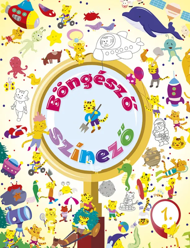 Böngésző színező - 1. Tigris Biztonságos fizetés