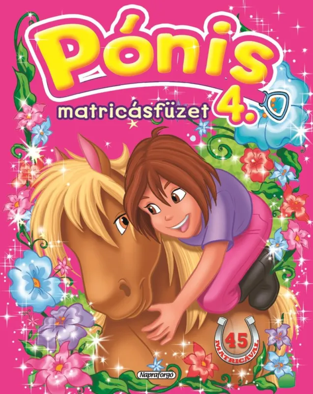 Újdonság Pónis matricásfüzet 4.