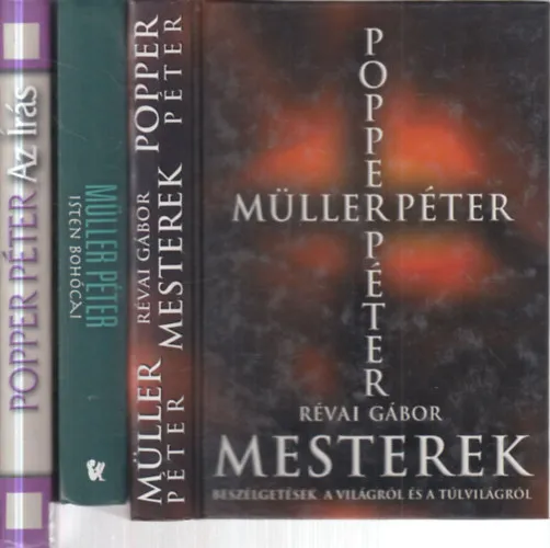 3 db. ezotéria (Mesterek + Isten bohócai + Az Írás) Árengedmény