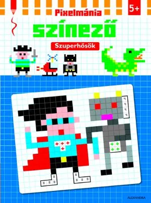 Pixelmánia színező - Szuperhősök Biztonságos fizetés