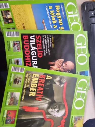 3db Geo magazin: A kreatív ember + Szelíd világuralom: Buddhizmus + Hogyan gyógyítja a lélek a testet? A belőlünk fakadó erő Ne maradj le