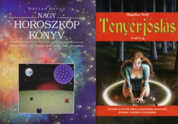 Nagy horoszkóp könyv + Tenyérjóslás A-tól Z-ig (2 mű) Ajánlat
