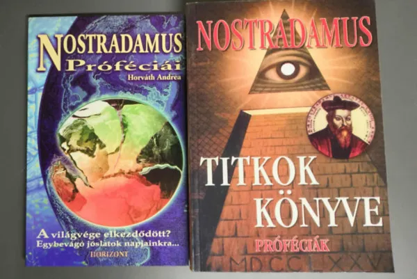Vásárlói kedvenc nostradamus könyvcsomar - Titkok könyve + Nostradamus Próféciái