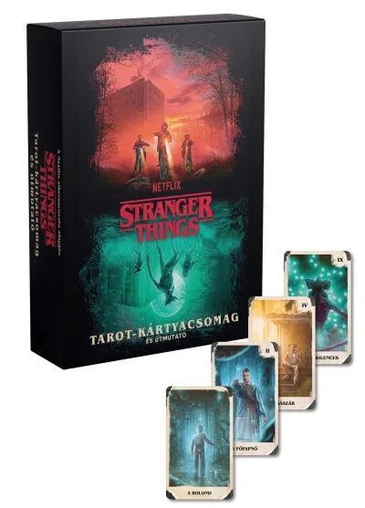 Prémium Stranger Things - Tarot-kártyacsomag és útmutató