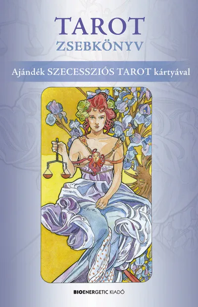 Biztonságos fizetés Tarot zsebkönyv - Ajándék szecessziós tarot kártyával