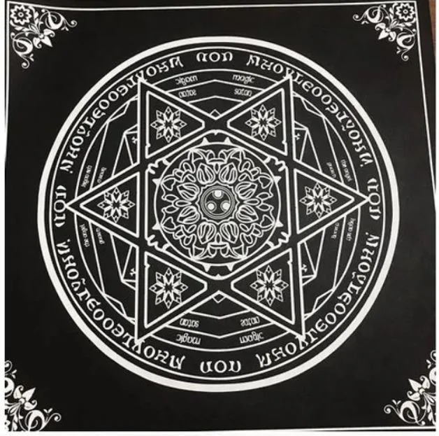 Gyors kiszállítás Mágikus hexagram terítő jósláshoz