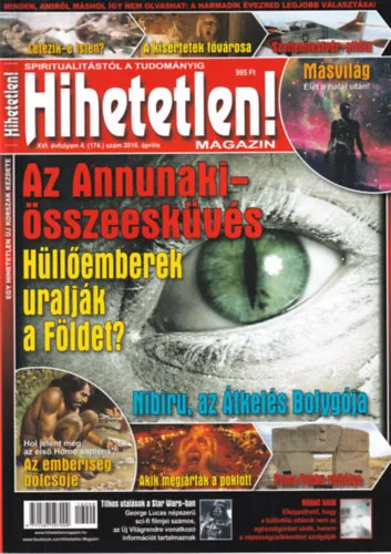 Újdonság Hihetetlen! magazin 2016. április