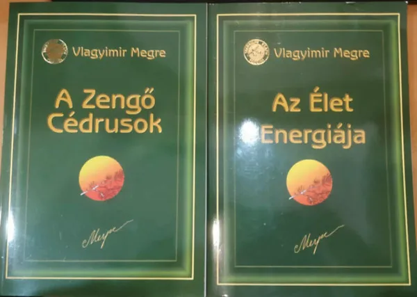 2 db Vlamigyir Megre: A Zengő Cédrusok (Második könyv) + Az Élet Energiája (Hetedik könyv) Bestseller