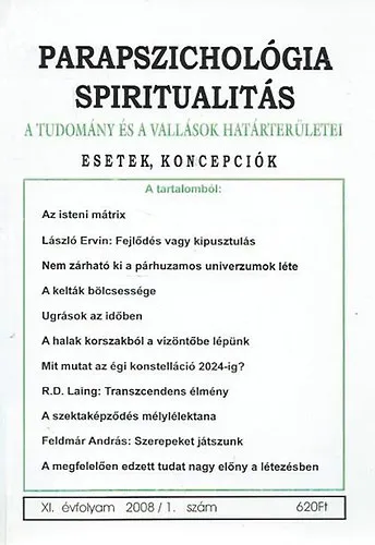 Gyors kiszállítás Parapszichológia-Spiritualitás 2008/1.