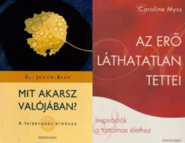 Vásárlói kedvenc 2 db spirituális kötet: Az erő láthatatlan tettei + Mit akarsz valójában? - A felébredés élménye