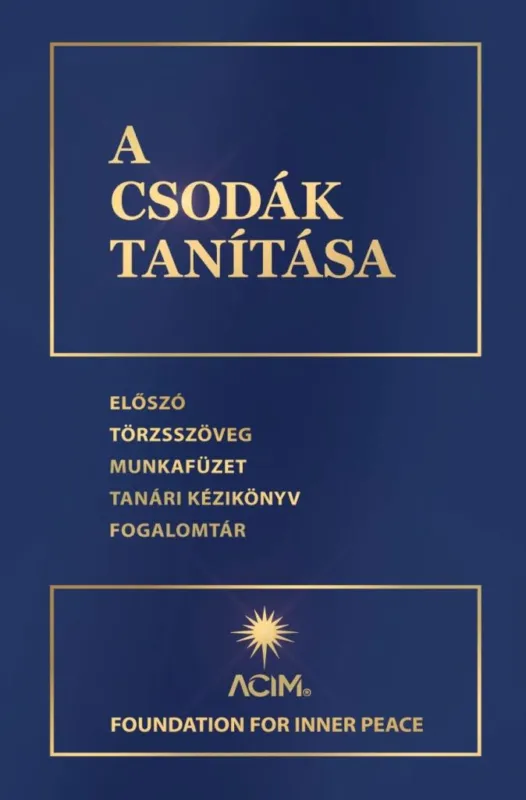 A csodák tanítása Azonnal elérhető