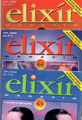 Elixír magazin 1994 1-12.évfolyam (1-2-3-4. számok hiányoznak) Vedd meg online