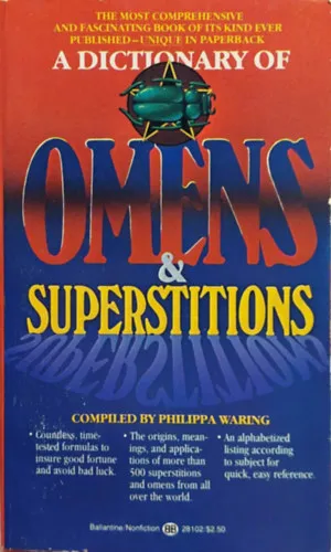 Biztonságos fizetés A Dictionary of Omens and Superstitions