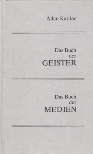 Ajánlat Das Buch der Geister / Das Buch der Medien