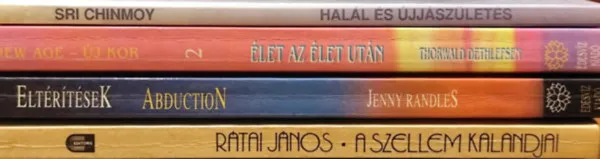 4 db ezotéria témájú kötet Vedd meg most