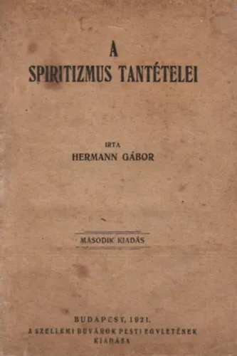 Különleges ajánlat A spiritizmus tantételei 2. kiadás