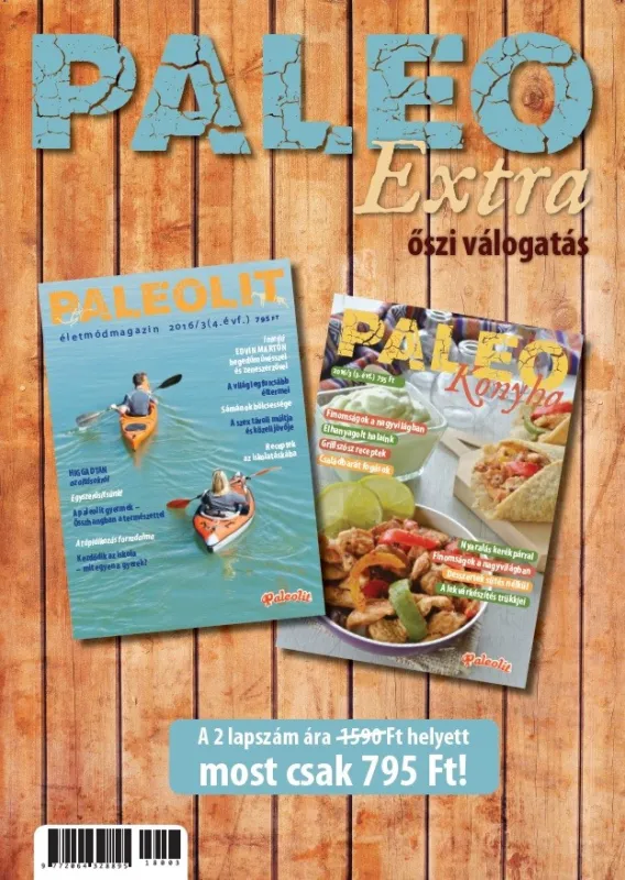 Kiárusítás PALEO Extra őszi válogatás 18/3 PÉM 2016/3 + PK 2016/3