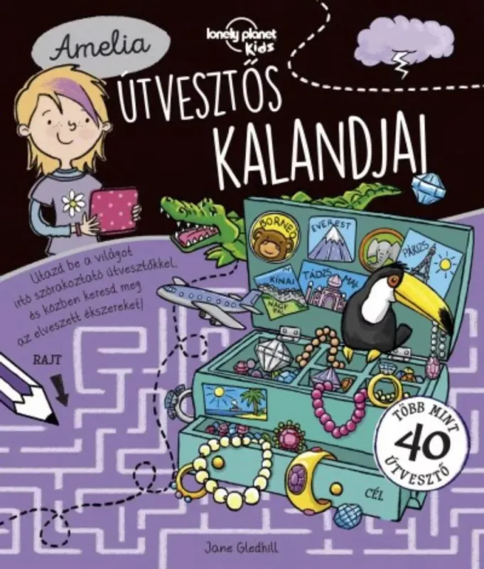 Rendeld meg most Amelia útvesztős kalandjai - Lonely Planet foglalkoztató könyv