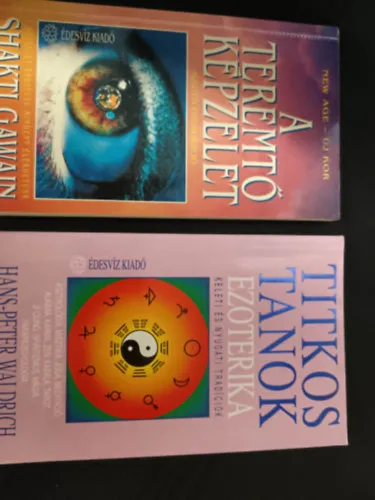 A teremtő képzelet+Titkos tanok ezoterika 2db Bestseller