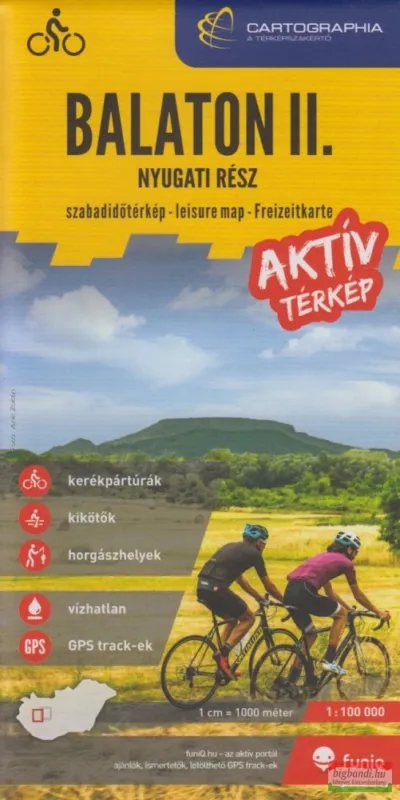 Kiárusítás Balaton II. aktív térkép - nyugati rész