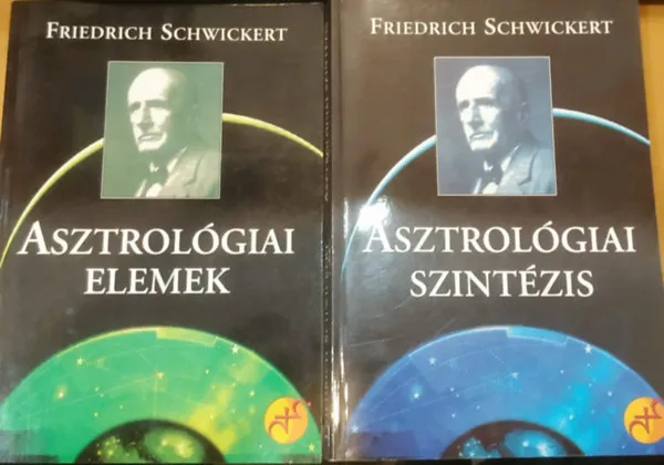 Nézd meg most 2 db Friedrich Schwickert: Asztrológiai szintézis + Asztrológiai elemek