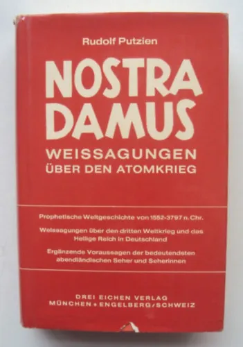 Nostradamus - Weissagungen über den Atomkrieg ("Jóslatok az atomháborúról" német nyelven) Rendeld meg most