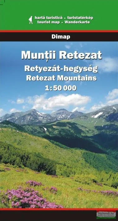 Utolsó esély Retyezát-hegység turistatérkép 1:50000
