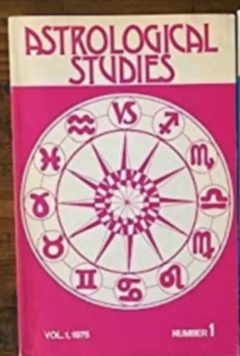 Astrological Studies - vol.1, 1975 number 1 Akciós ár