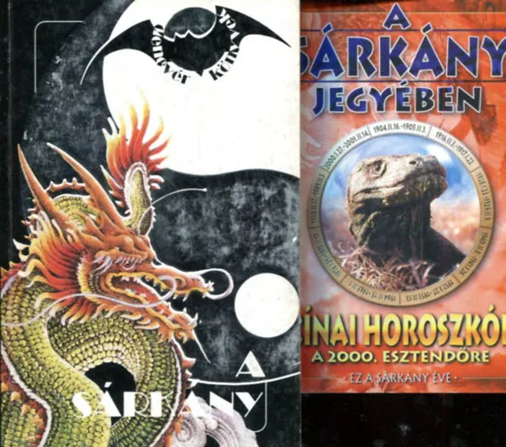 2 db kínai sztrológia - Sárkány és Sárkány jegyében (kínai horoszkóp a 2000. esztendőre) Bestseller