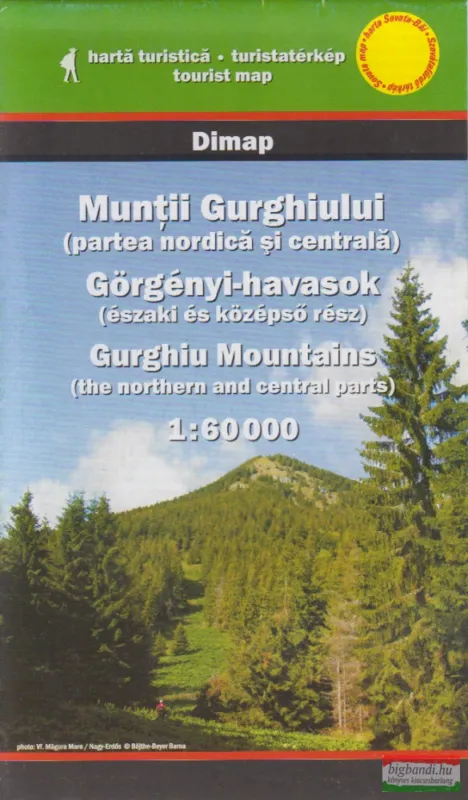 Akció Görgényi-havasok turistatérkép 1:60000