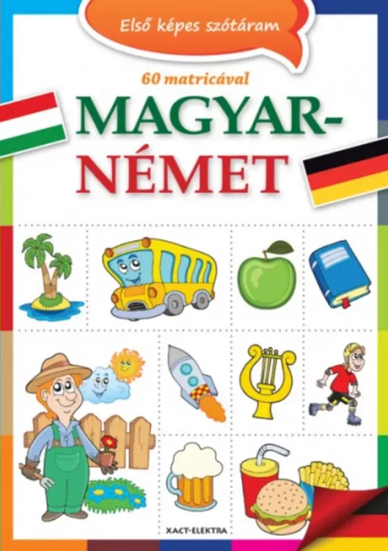 Első képes szótáram - Magyar-német - 60 matricával Nézd meg most