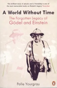 Újdonság A World Without Time - The Forgotten Legacy of Gödel and Einstein