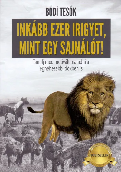 Inkább ezer irigyet, mint egy sajnálót! - Tanulj meg motivált maradni a legnehezebb időkben is. Kihagyhatatlan ajánlat