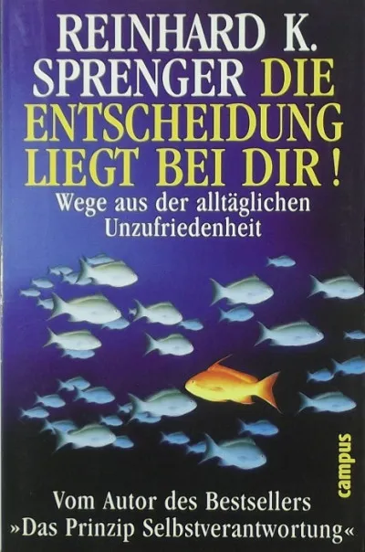 Ajánlat Die Entscheidung liegt bei dir! - Wege aus der alltäglichen Unzufriedenheit