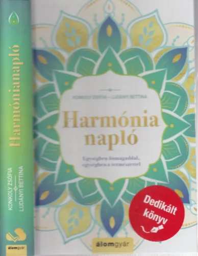 Harmónianapló (mindkét szerző által dedikált) Korlátozott ajánlat