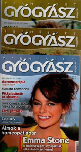 Természetgyógyász magazin: 2015/7, 8, 9, 10, 11, 12. szám. egyben. Kiárusítás