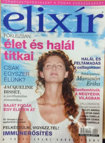 Alacsony ár Elixír magazin 2011. november