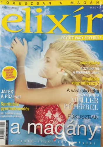 Elixír magazin 2008. november Kiárusítás