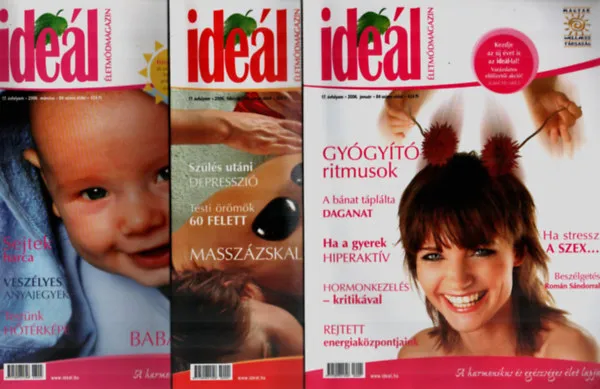Ideál Reforméletmód-magazin 2006/1-12. - (teljes évfolyam.) Szuper akció