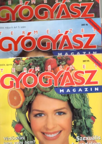 Biztonságos vásárlás Természetgyógyász magazin 2004. teljes évfolyam ( 12 szám együtt )