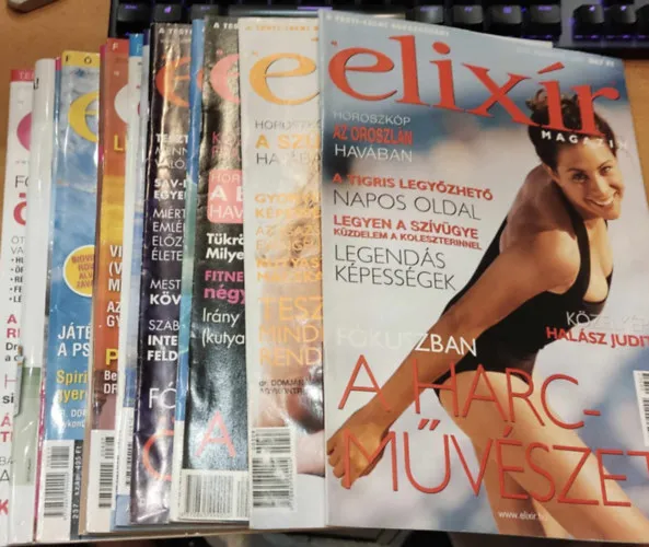 17 db Elixír magazin, természetgyógyászat, szórványszámok (lapszámok a terméklapon) Kedvezmény