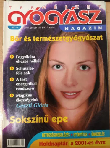 TermészetGyógyász magazin- 2001. január, VII. évfolyam 1. szám Szezonális akció