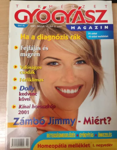 TermészetGyógyász magazin- 2001. február, VII. évfolyam 2. szám Kihagyhatatlan ajánlat