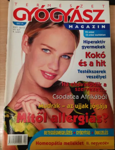 Újdonság TermészetGyógyász magazin- 2001. április, VII. évfolyam 4. szám